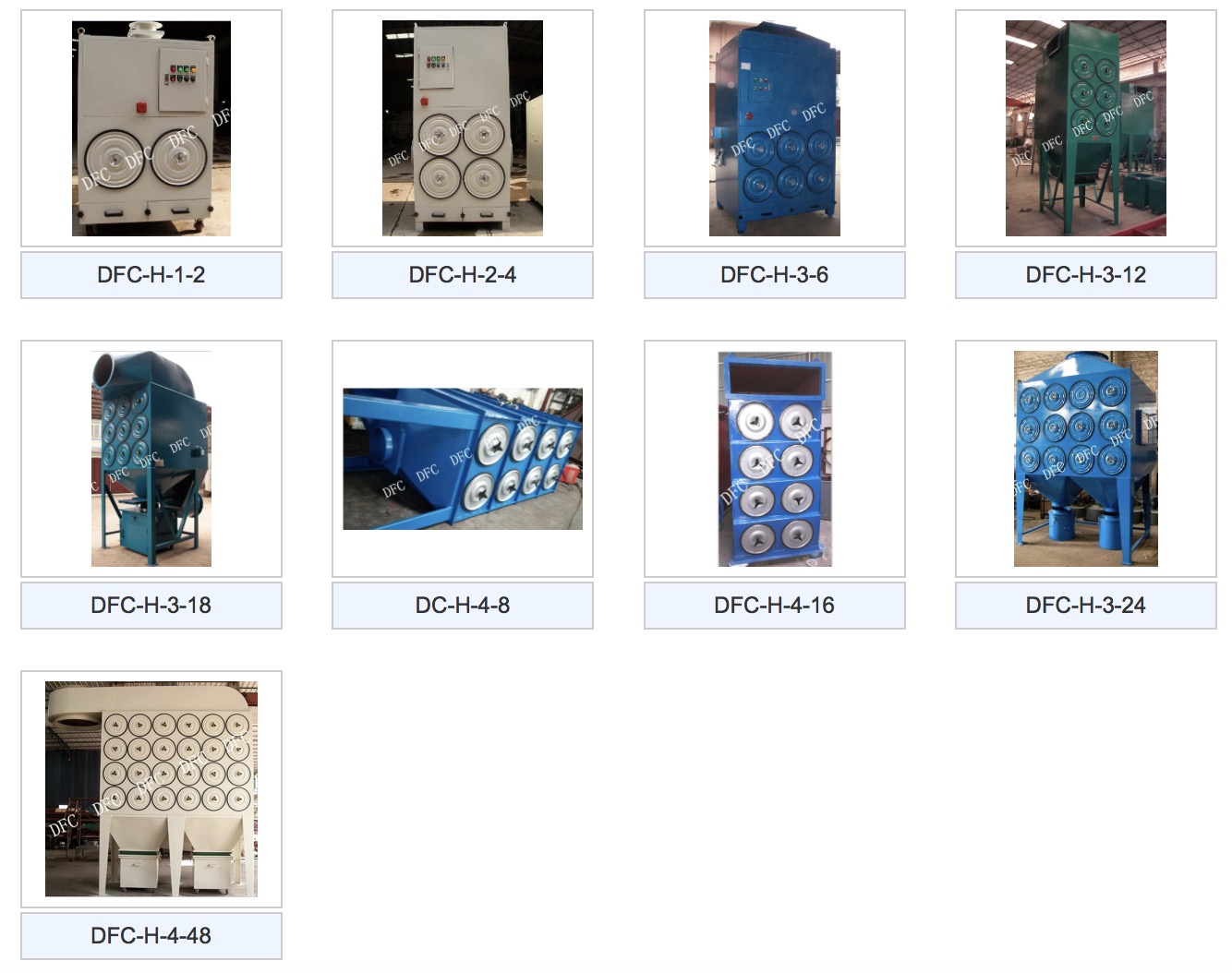 Downflow Cartridge Dust Collector Downflow Cartridge Dust Collector