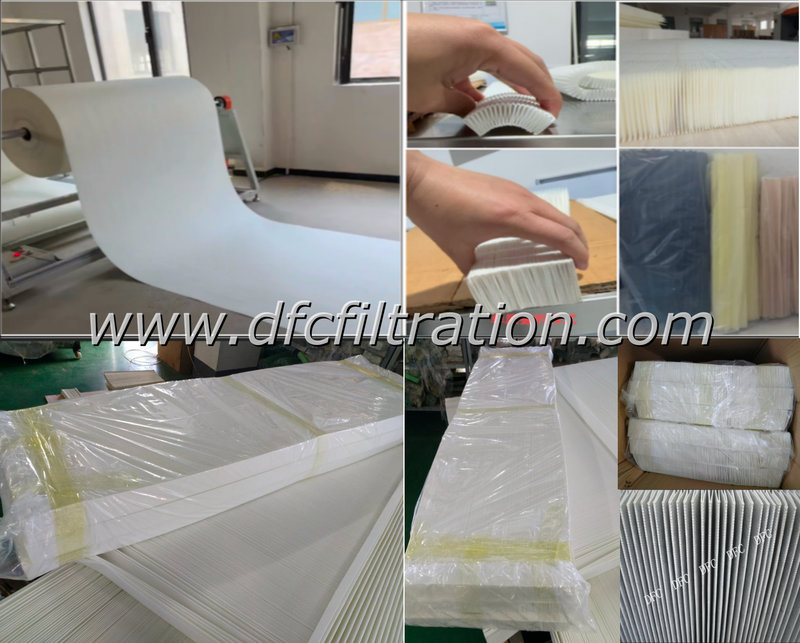 Factory Pleated Folding Processing