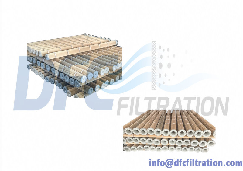 High‑temperature dust filter cartridges with PPS & Nomex media, optional membrane lamination, antistatic and flame‑retardant treatment High‑temperature dust filter cartridges with PPS & Nomex media, optional membrane lamination, antistatic and flame‑retardant treatment
