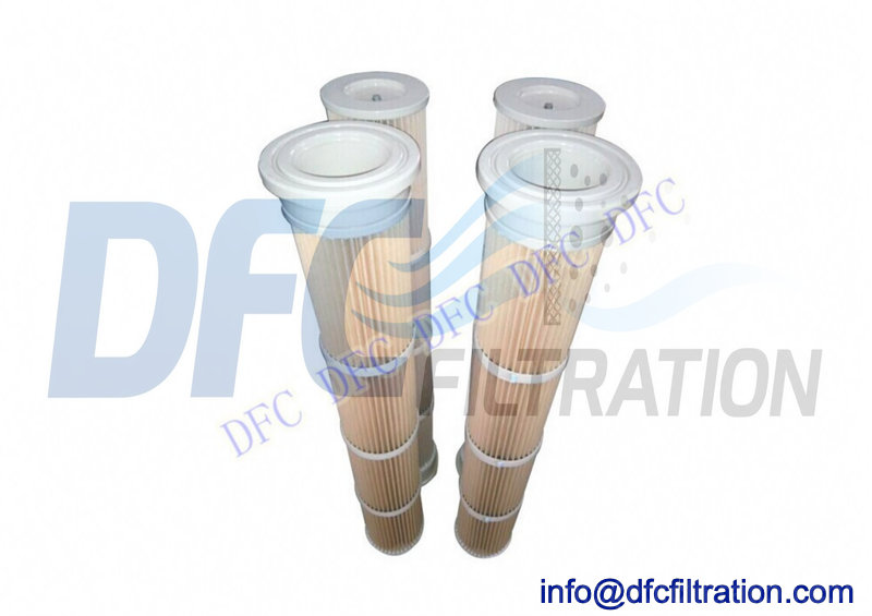 Dust Filter Cartridges for High Temperature Applications