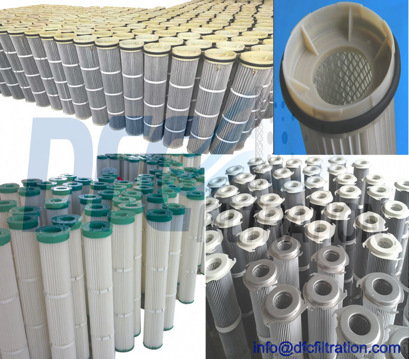 Silo Top Dust Collector Replacement Filters for Cement, Grain and Bulk Material Silos