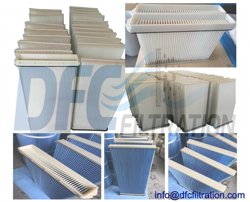 Silo Top Dust Collector Replacement Filters for Cement, Grain and Bulk Material Silos